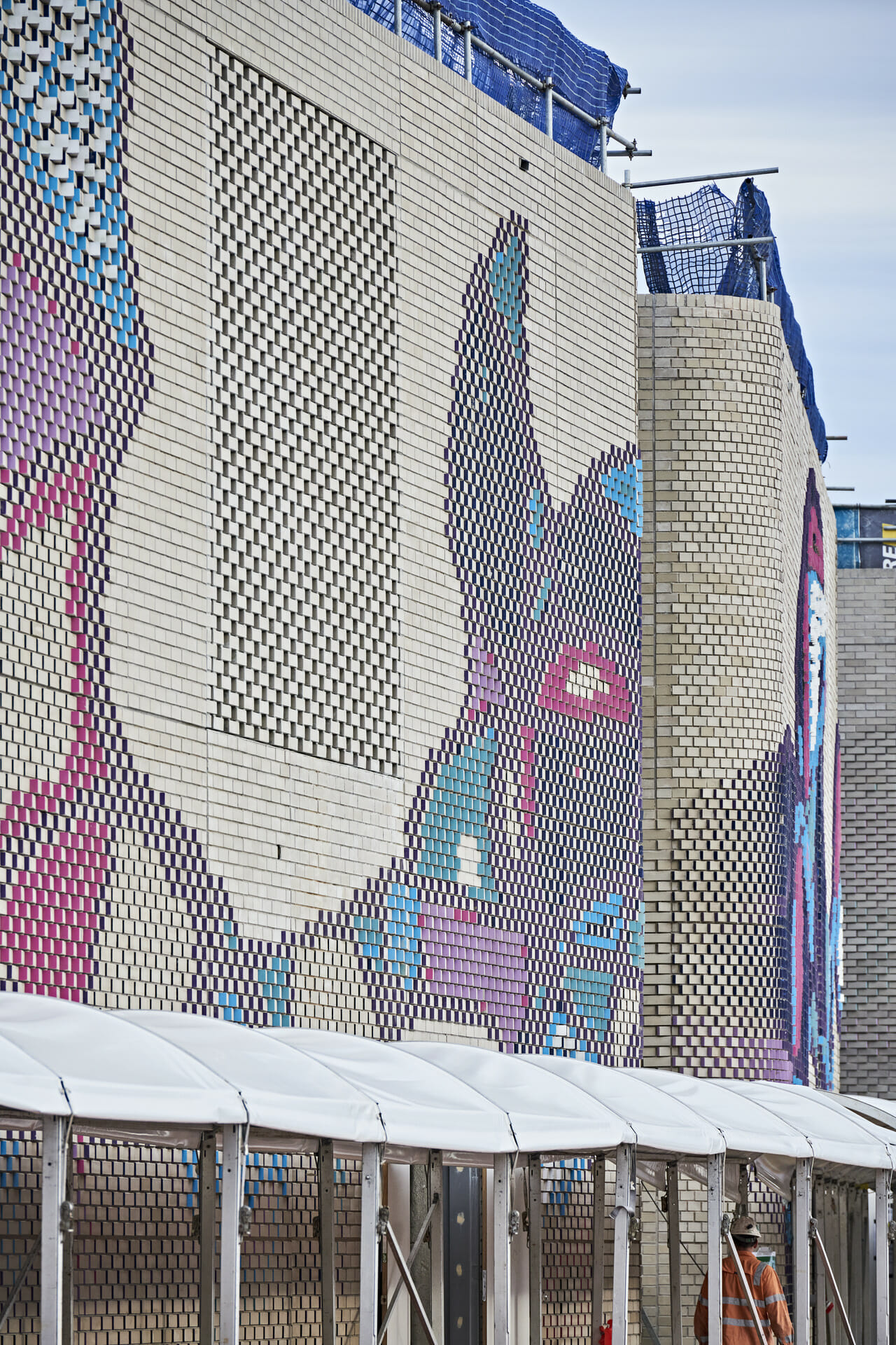 Central Station artwork on right track